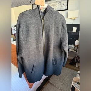 Karen Scott Black Zip Up Jacket